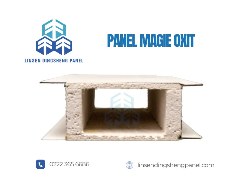 Mechanism hollow glass magnesium sandwich panel