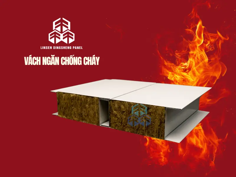 Vách Panel ngăn cháy EI15
